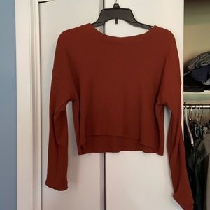 Long Sleeve Crop Top